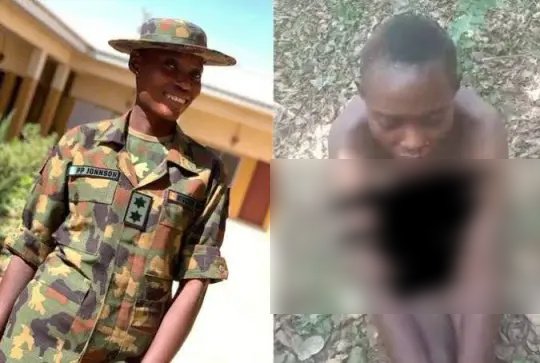 VIDEO: How Gunmen Kidnapped Female Soldier  N@ked, T0rture Her, Warn Youths Not To Join Army