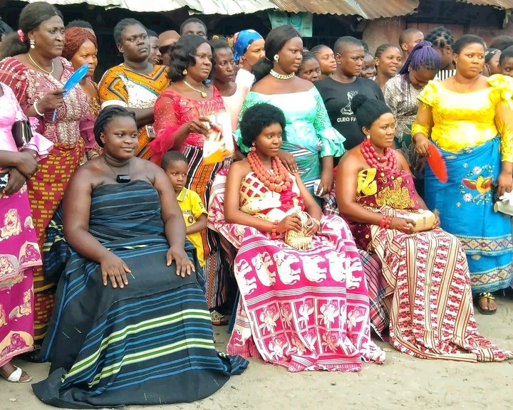 Iria festival: Three Young Virgins Initiated Into Womanhood In Ogu kingdom Rivers State (Pictures) 
