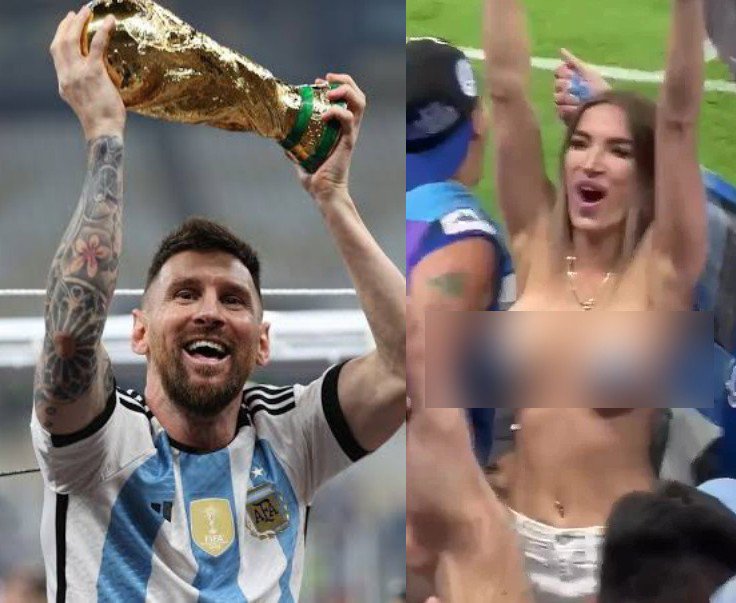 VIDEO: Argentina Women Goes T0pless To Celebrate World Cup Win In Qatar
