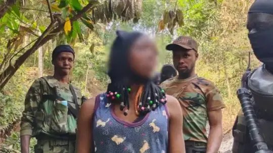 VIDEO: Meet 22-year-old ESN Female Executioner That Has Killed 5 People As Group Distance Itself From Her