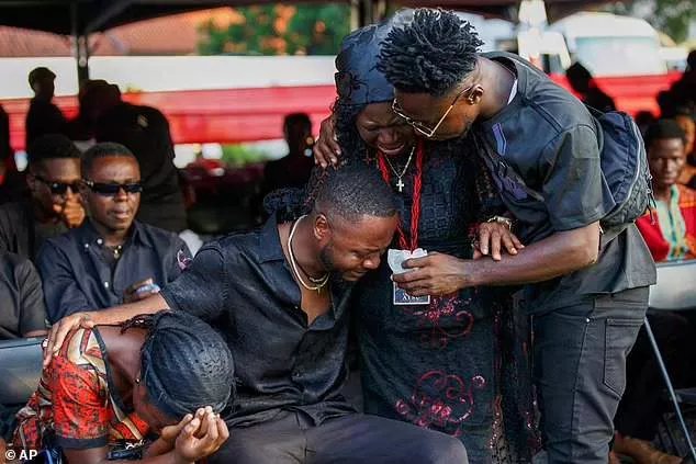 SAD: Christian Atsu Burial Photos As Ghana's President and Hundreds of Mourners Pay Their Last Respect to Ex-Newcastle Player
