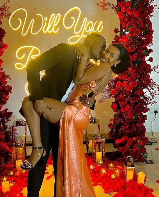 WEDDING BELLS BBNAIJA Stars, Saga And Nini Stun Fans As They Announce Their Engagement - pictures