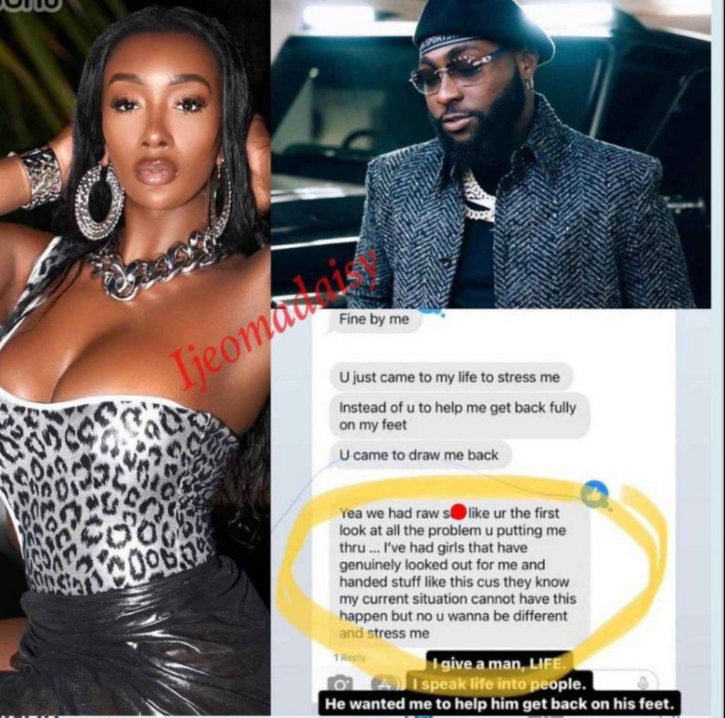 Full Details of How Davido Allegedly Cheated and Impregnated US-Based Woman - Anita Brown, in Fresh Romance Scandal (Pictures)