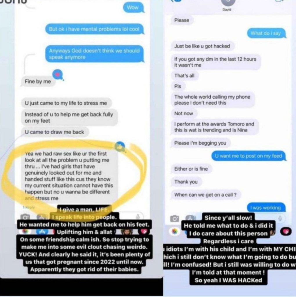 Full Details of How Davido Allegedly Cheated and Impregnated US-Based Woman - Anita Brown, in Fresh Romance Scandal (Pictures)