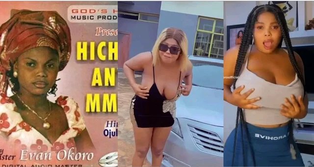Popular Nigerian Instagram influencer, and a self- acclaimed former olosho president, Mandy Kiss has gotten the internet buzzing after becoming a Gospel singer.