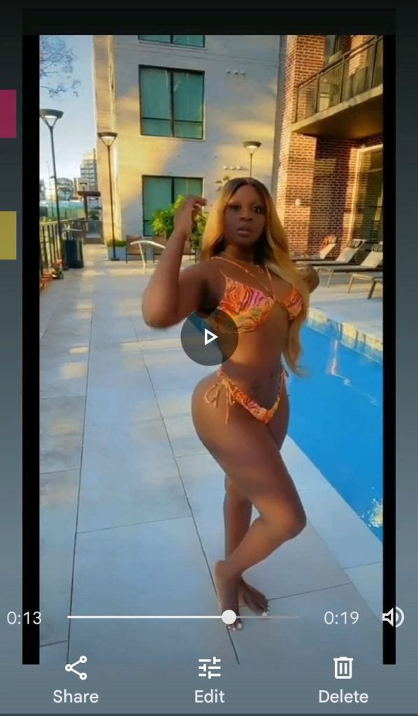 A$h@wo: Fans Shame  Princess SHYNGLE for Exp0$ing her M0dified B0dy on Instagram VIDEO (WATCH IT)
