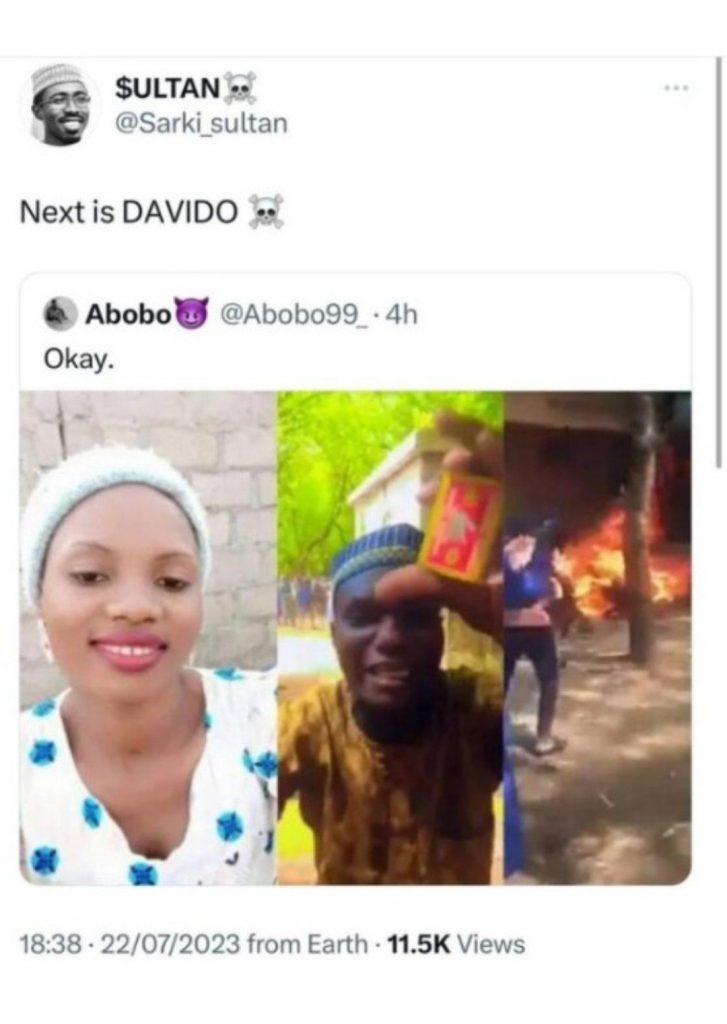 Davido Succumbs to Pressure After Death Threats from Northern Muslims, Takes Down Controversial Music Video