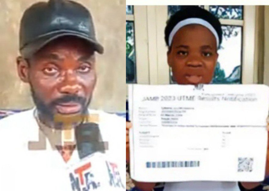 Mmesoma's Father Begs JAMB 