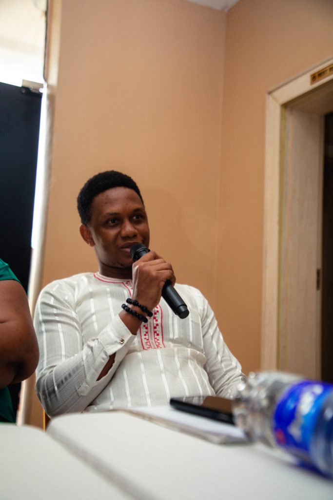 Abel Wealth at TikTok's First Media Workshop in Abuja