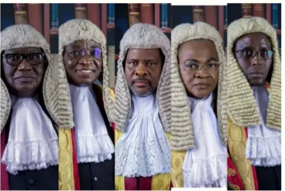 Tribunal Panel of Judges for Tinubu, Atiku, and Obi 