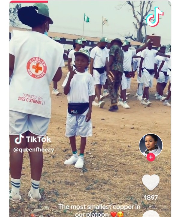 Photos of the Smallest NYSC Corps Member 