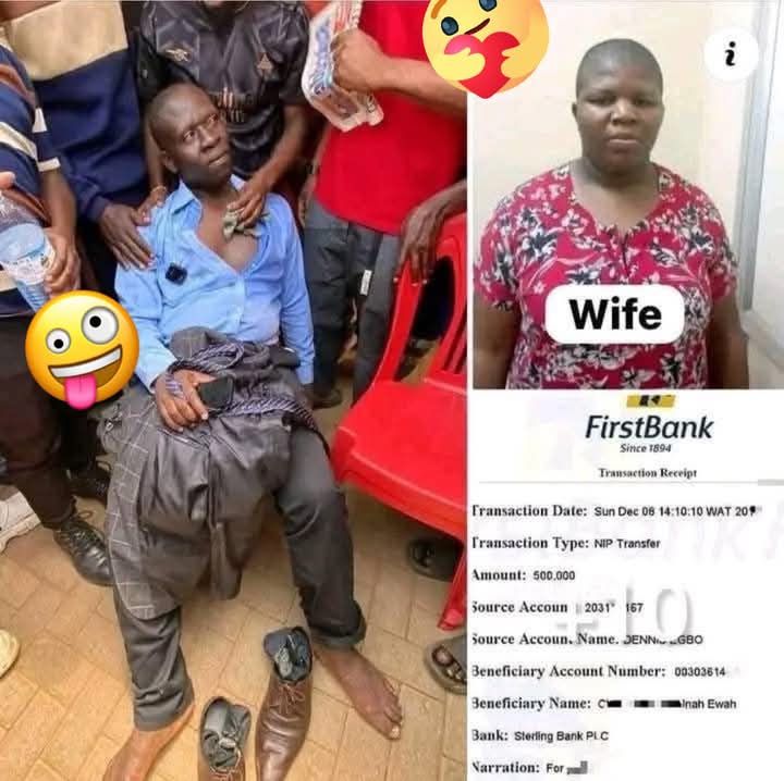 Nigerian Man Faints After Sending Wife ₦500k Instead of ₦50k in Money Transfer Blunder