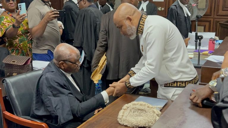 High Drama in Court as Nnamdi Kanu Takes Over His Own Terrorism Trial
