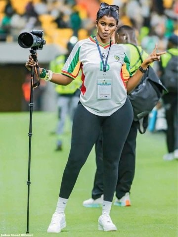 Meet Amina Fall, a Senegalese photojournalist making her mark at the AFCON in Morocco