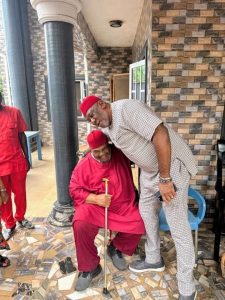 Alive and Well: Pete Edochie Poses With 55-Year-Old Son Following Fake Death News