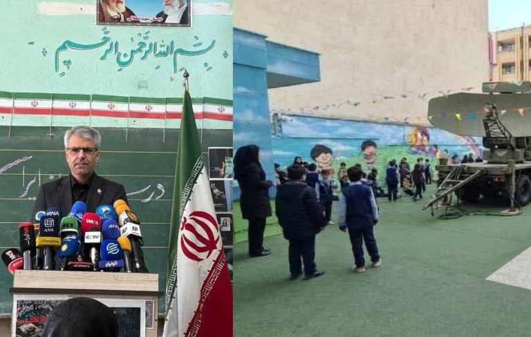 Iran Accused of Using Schools for Military Operations and Shield as Images Circulate Online