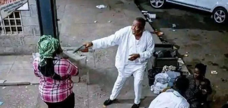 South African Man Guns Down Zimbabwean Woman Selling Food Over Minor Disagreement in Broad Daylight (Video)