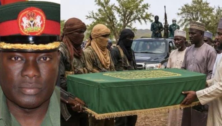 Did Heavily Armed Bandits Hand Over General Rabe’s Body in Katsina?
