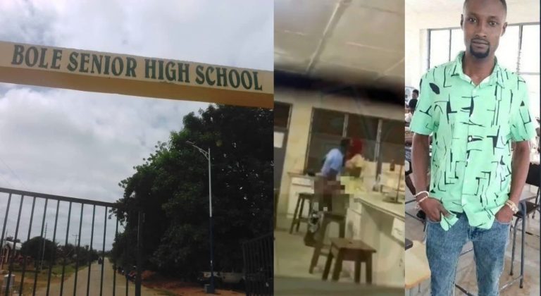 Bole SHS Science Teacher Interdicted Over Viral Video With Female Student