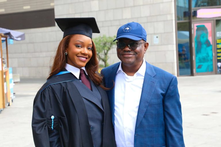 Wike’s Daughter Graduates with Second Class Honours from UK University