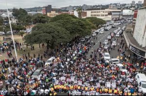 ‘Let Them Go’: Thousands March as Anti-Immigrant Protests Sweep South Africa