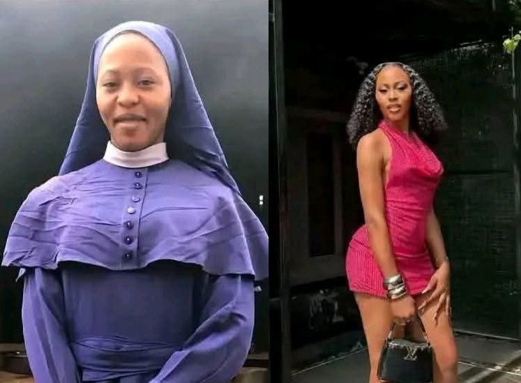 Reverend Sister Shares Her Before and Now Pictures After Leaving Seminary to Become a Baddie